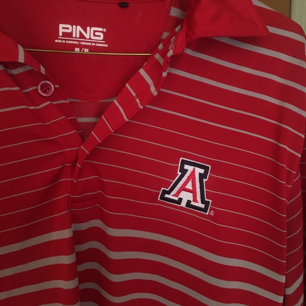 ❗️Red Arizona Polo Shirt - Picture 2 of 4